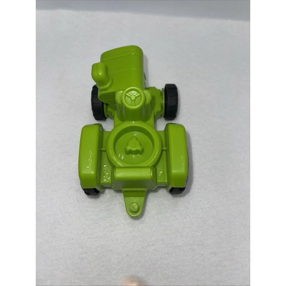 Fisher-Price‎ Little People Toy Tractor Toddler OS Green Excellent Farm Vehicle